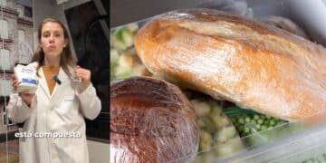 Beneficios del pan congelado.